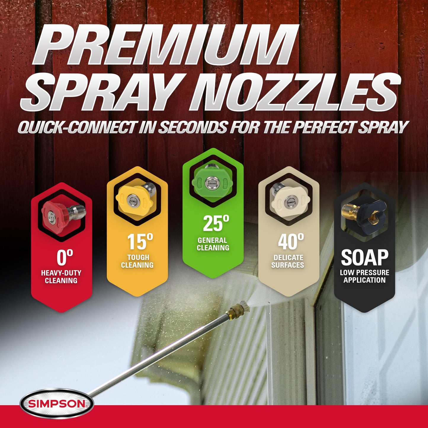 Simpson Cleaning PS60869 PowerShot 4000 PSI Gas Pressure Washer, 3.5 GPM AAA Triplex Pump, Honda GX270 Engine, Includes Spray Gun, Wand, 5 QC Nozzle Tips, 3/8-inch x 50-Foot Monster Hose, 49-State
