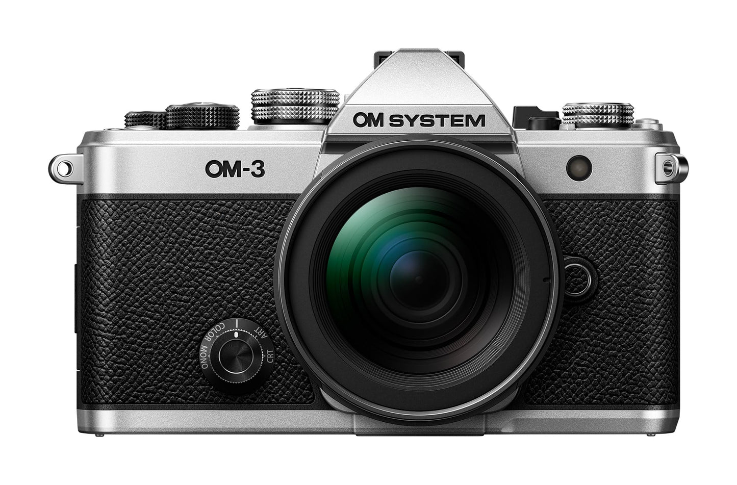 OM SYSTEM Olympus OM-3 Silver Micro Four Thirds System Camera M.Zuiko Digital ED 12-45mm F4.0 PRO kit Travel Camera Weather Sealed Design 5-Axis Image Stabilization