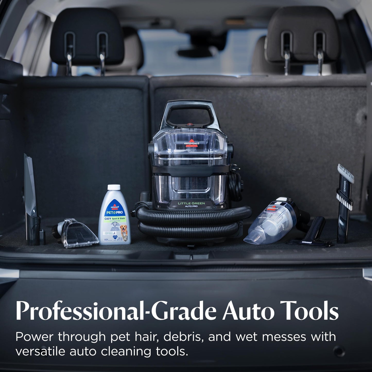BISSELL Little Green Auto Pro, Professional-Grade Auto Tools and Cleaning Formula Included, 3909L