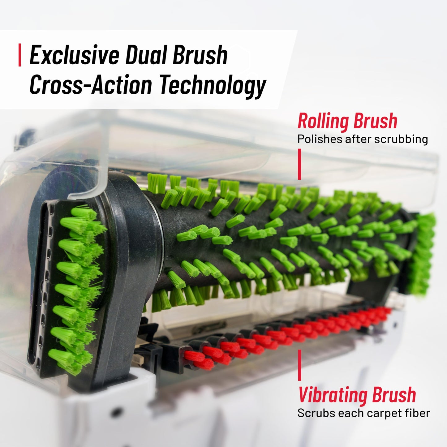 Rug Doctor Pet TruDeep CleanerTM, Pet Upholstery Tool, Best-In-Class Suction Power, Dual Cross-Action Brush Technology for One-Pass Cleaning, Professional-Grade Carpet Cleaner