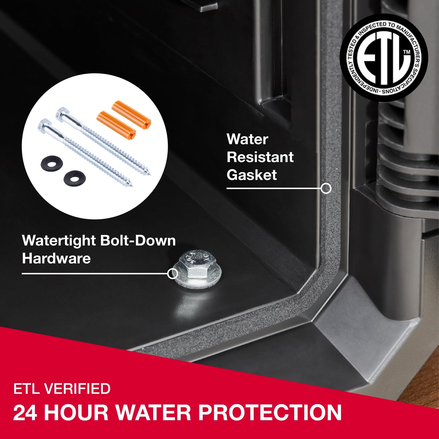 SentrySafe Fireproof and Waterproof Large Safe with Backlit Digital Keypad and Override Key for Passports, Money, Jewelry, 0.81 Cubic Feet, FPW082HTC