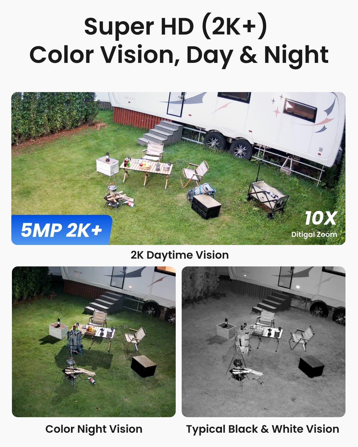 REOLINK 2K+ 4G LTE Cellular Security Camera Wireless Outdoor, 360° Pan-Tilt, No WiFi Solar Powered, 5MP Color Night Vision, Smart AI Detection, Sim+32GB SD Card Included, Go PT Plus+Solar Panel