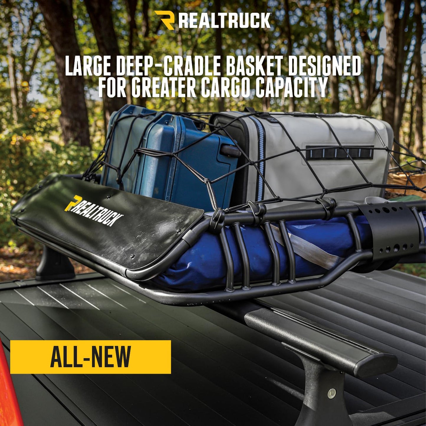 RealTruck Elevate Standard Cargo Basket | 1707211