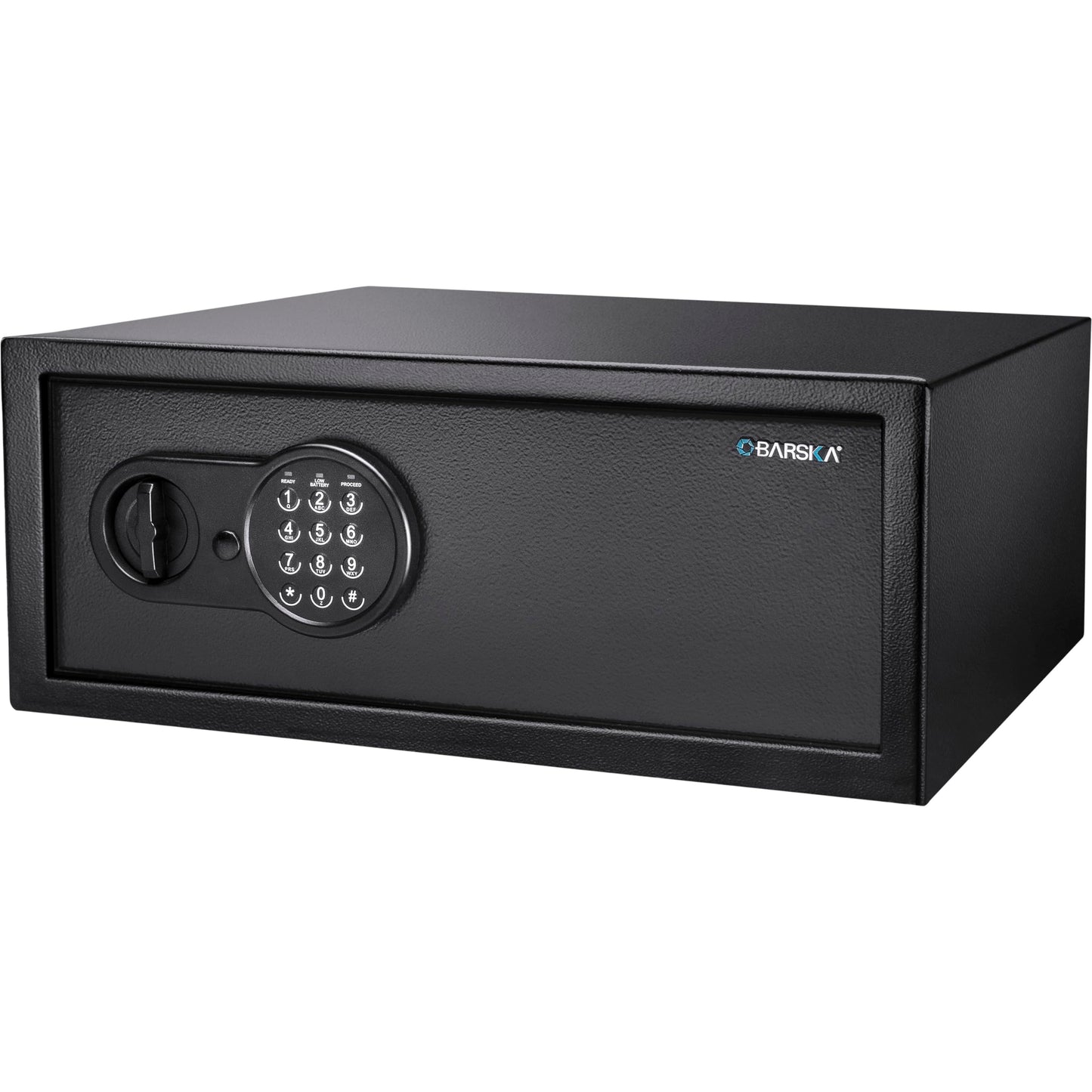 Barska Digital Keypad Home & Office Steel Security Safe Lock Box with Deadbolts - 1.2 Cu Ft Standard