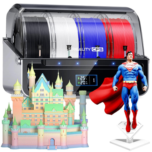 2026 New Official CREALITY CFS - Creality Filament System, Multi-Color 3D Printer Automatically System, Supports 16 Color Printing for K1 Series CFS Upgrade Kit/K2 Combo//K2 Plus/K1 MAX/K1 SE/K1C/Hi