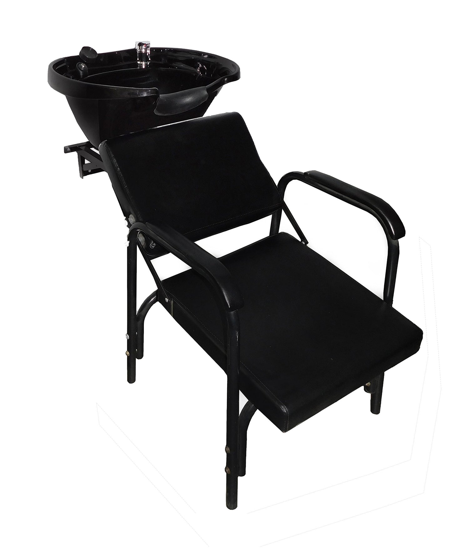 Extra Large Salon Backwash Shampoo Tilt Bowl Sink Wall Mounted Easy Reclining Shampoo Chair TLC-B38WT-216