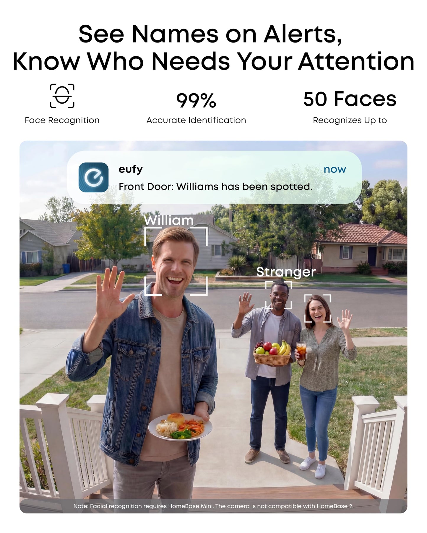eufy Security eufyCam C37 4-Cam Kit, 360° Pan and Tilt Auto Tracking, Security Cameras Wireless Outdoor, 2K Solar Powered, Human/Vehicle/Pet/Face AI Detection, No Monthly Fee, Built-in Local Storage