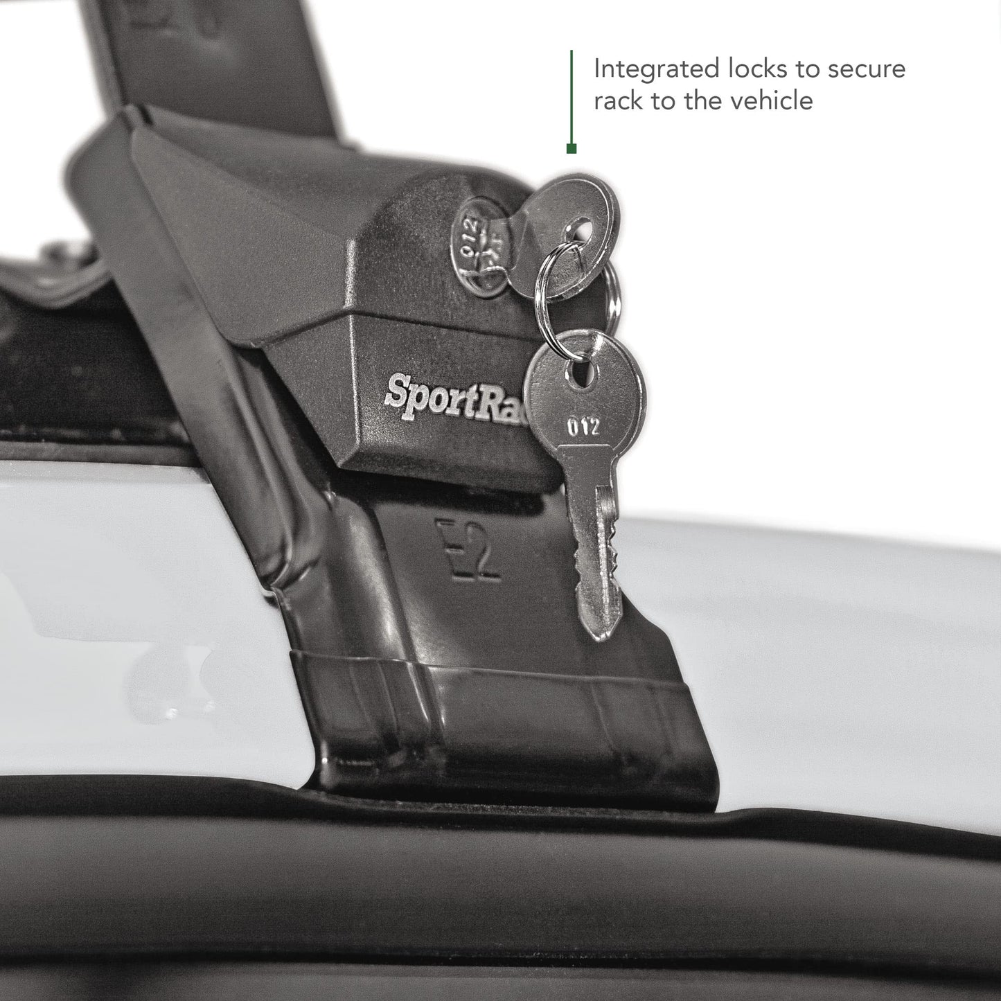 SportRack Complete Roof Rack System , Black