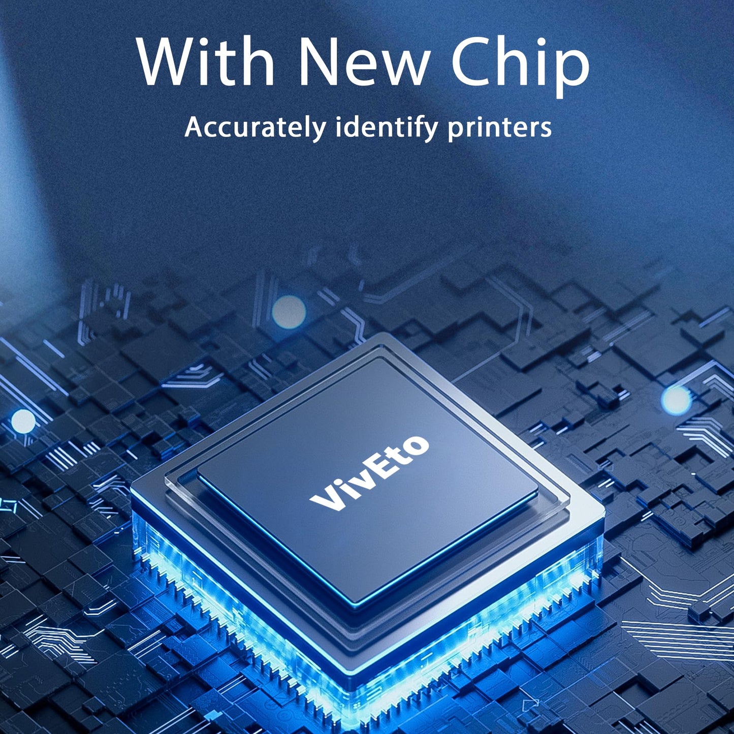 VivEto 70 Ink Cartridges 130-ml with New Chip Replacement for HP 70 Ink Cartridges C9448A C9449A C9450A C9452A C9453A C9454A for DesignJet Z5400 Z5200 Z3200 Z3100 Z2100 Large Format Printers, 6 Pack