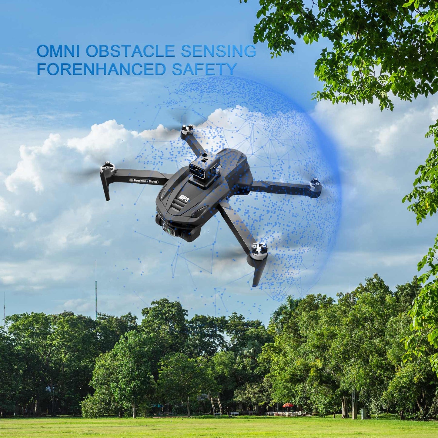 RAIGNV V168 4K UHD Drone with GPS Return, 90° Adjustable Camera, 5G HD Transmission, 30 Min Flight, 3000M Range, Obstacle Avoidance, Brushless Motor, Follow Me & Waypoint Fly