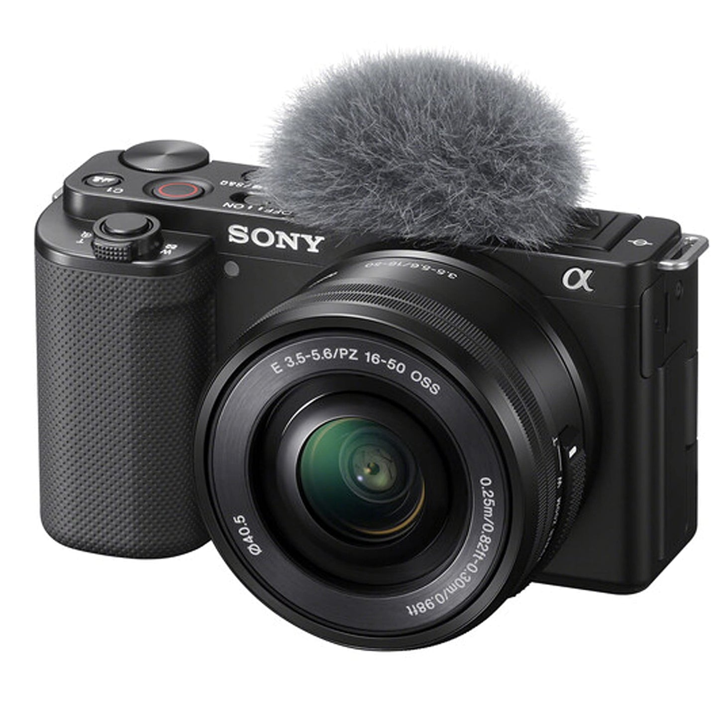 Sony ZV-E10 II + 16-50mm Lens, LED Light, Microphone, 128GB Extreme Speed, U-Grip, Filters, Tripod, Case, Software, & More – Pro Video Bundle (35pc)