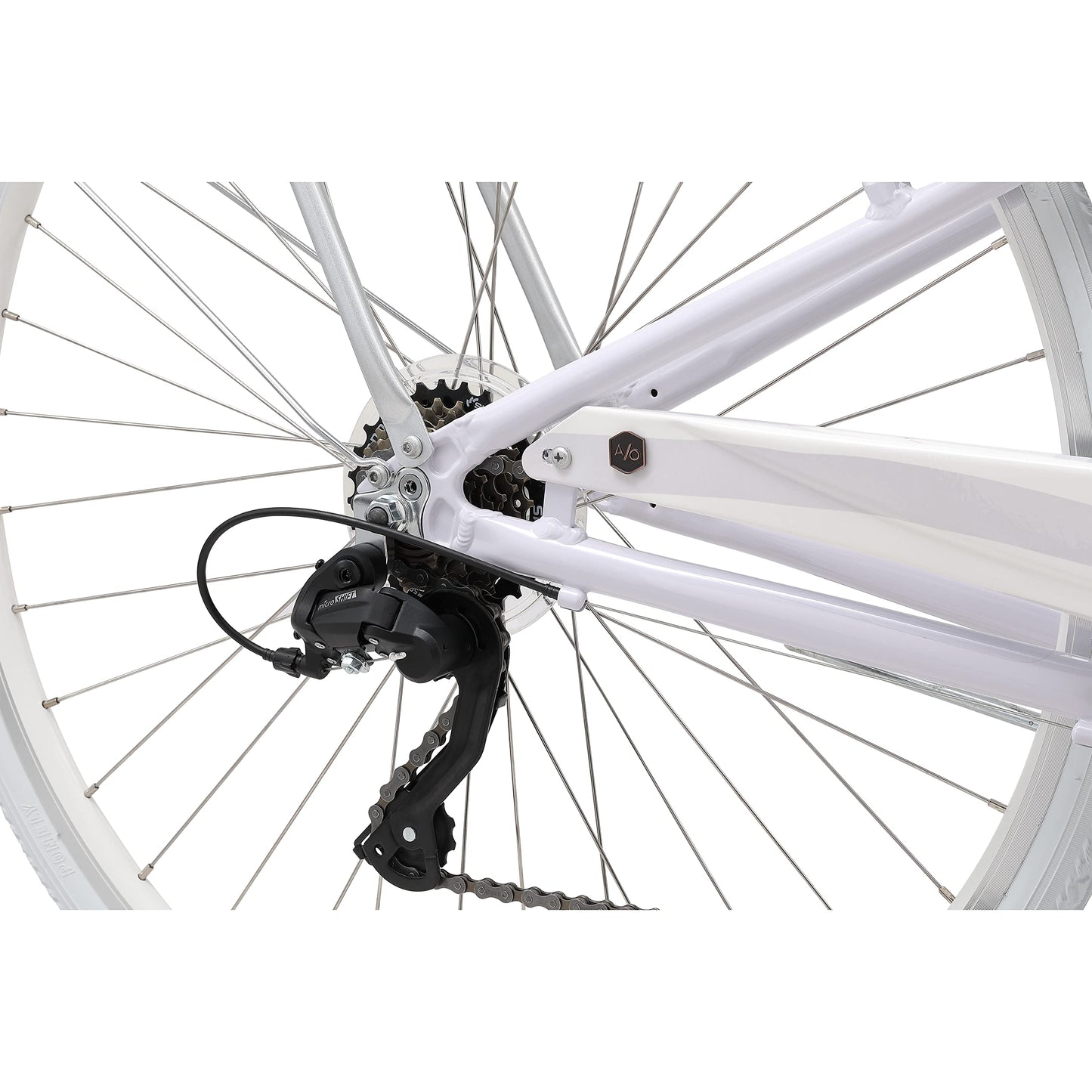 sixthreezero A/O Reach Your Destination Women's Limited 7-Speed Hybrid Commuter, Grey Strip