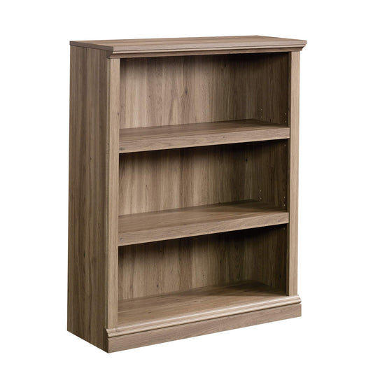 Sauder Miscellaneous Storage 3-Shelf Bookcase/ Book shelf, Salt Oak finish