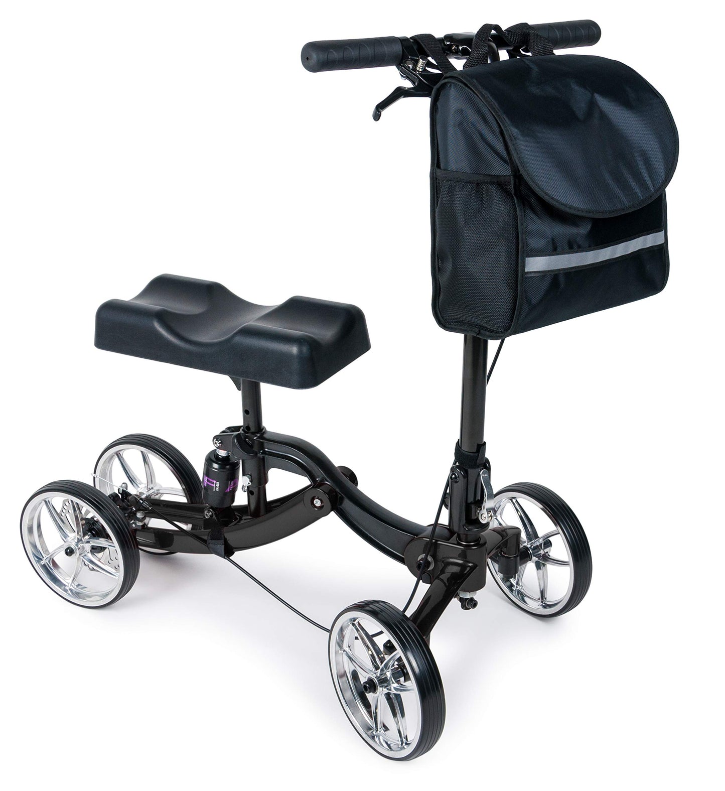 Lumex S8 Knee Scooter, Steerable Rolling Knee Walker for Adult Foot & Leg Injuries