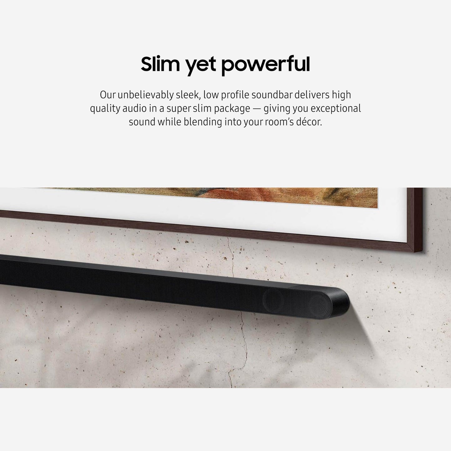 SAMSUNG S800D 3.1.2ch Soundbar w/Wireless Dolby Atmos Audio, Ultra Slim Design, Q-Symphony, SpaceFit Sound Pro, Adaptive Sound, Game Mode Pro with Alexa Built-in, HW-S800D/ZA