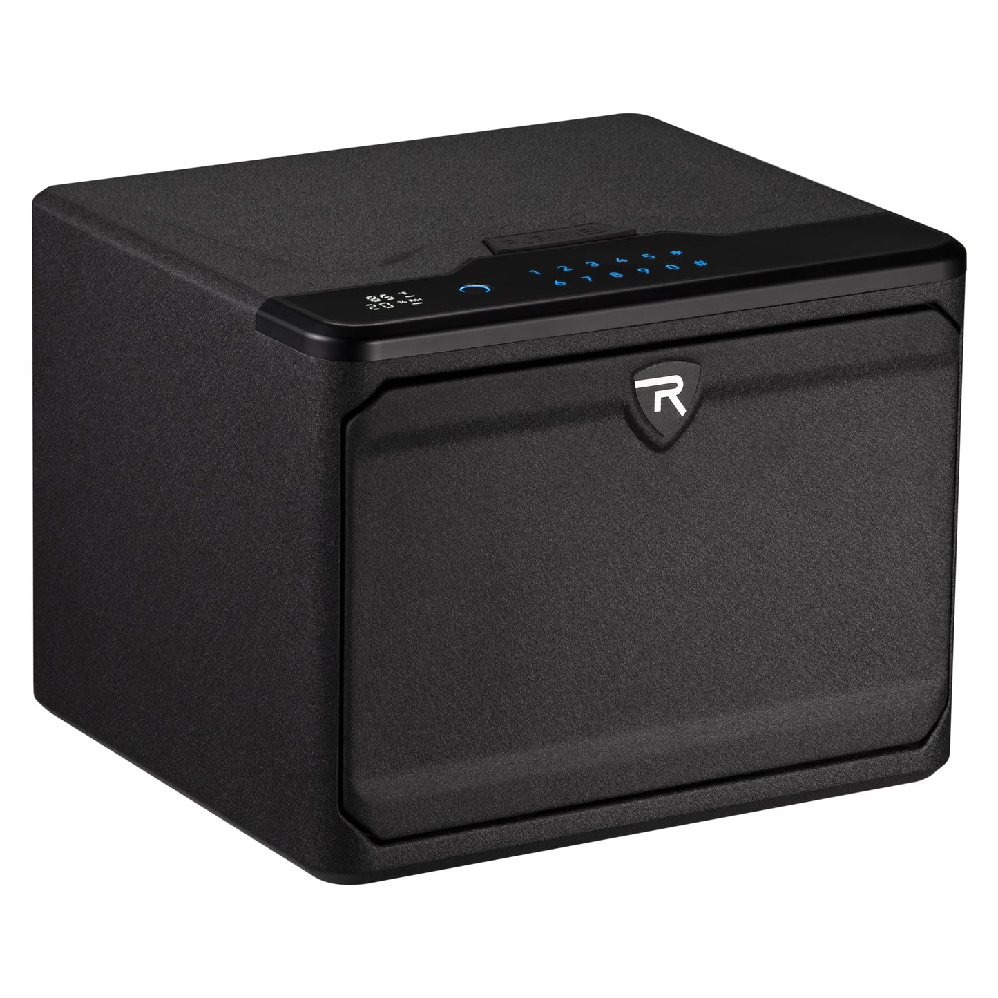 RPNB Smart Home Safe, Touchscreen Biometric Safe, High Capacity Dual-Layer Jewelry Safes with Biometric Fingerprint, Temperature Humidity Monitor, Pop Open Lid, Kube Knight Series