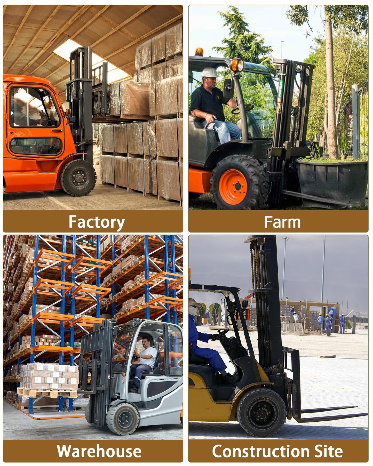 Forklift Extensions - 84 in Length, 5.5 in Width, 4600 LB Capacity Heavy Duty Steel Pallet Fork Extensions, Universal Fit for Most Forklift Trucks, Yellow