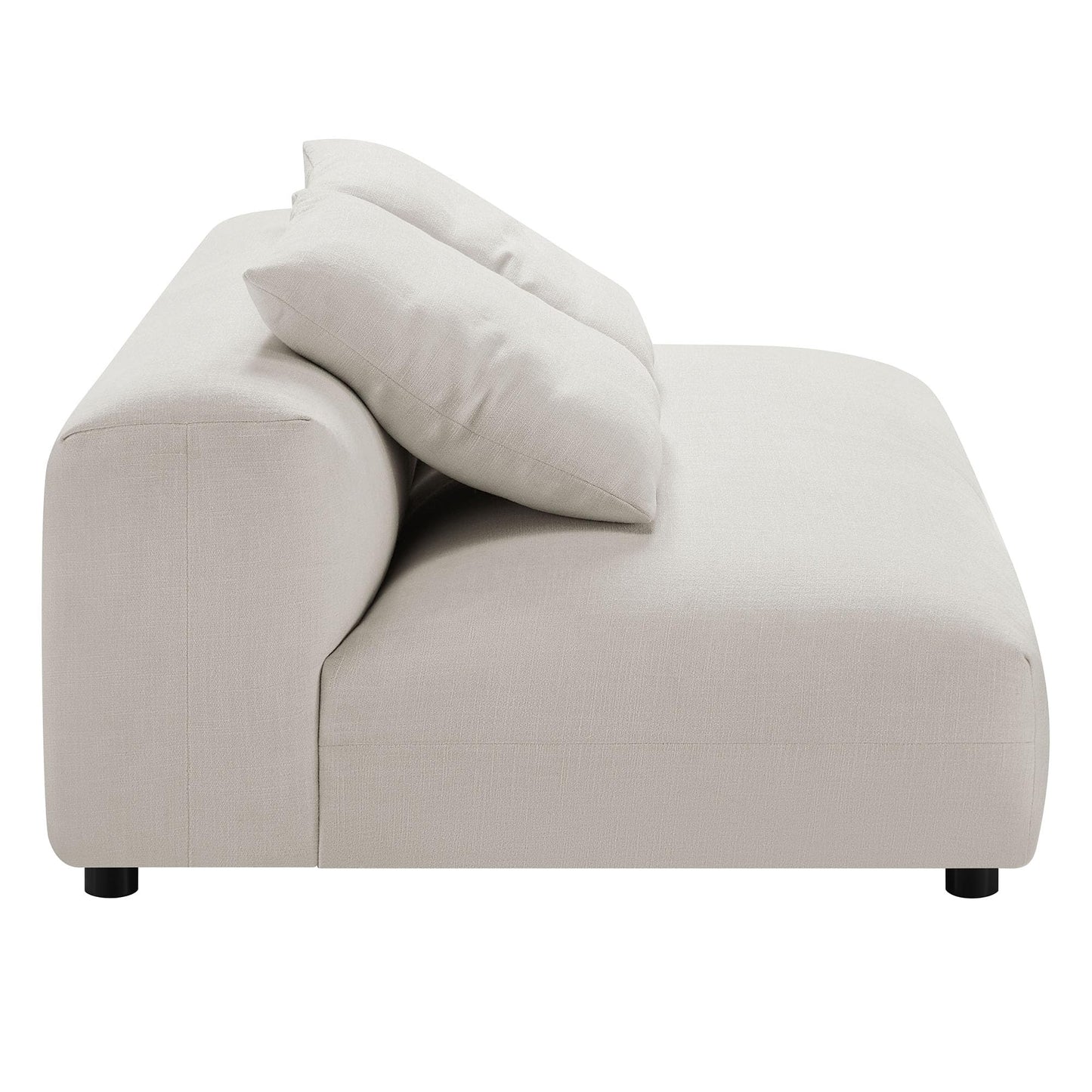 Modway Solace Sectional, Oversized, Salt