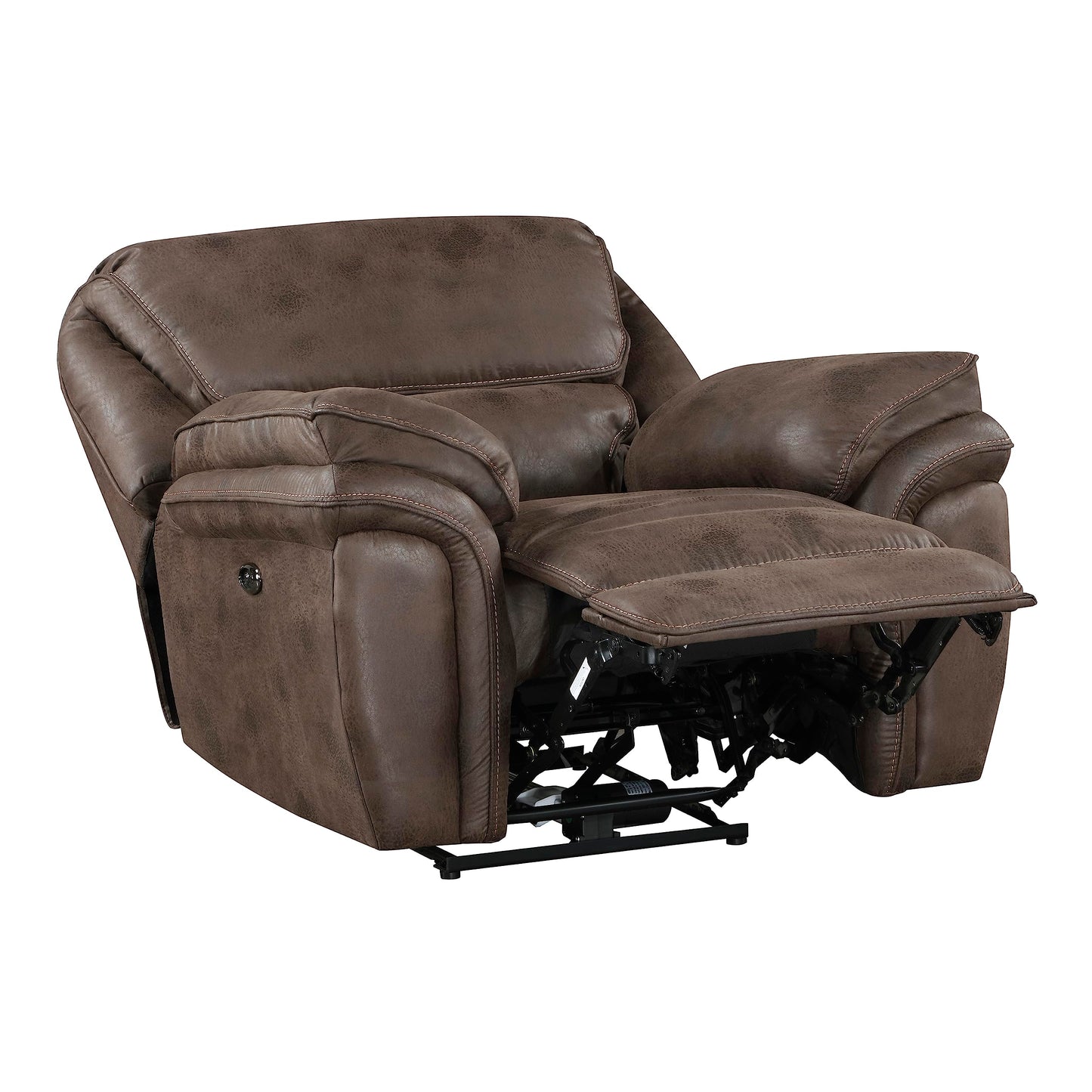 Lexicon Dorritt Power Reclining Living Room Sofa Set, 3-Piece, Brown
