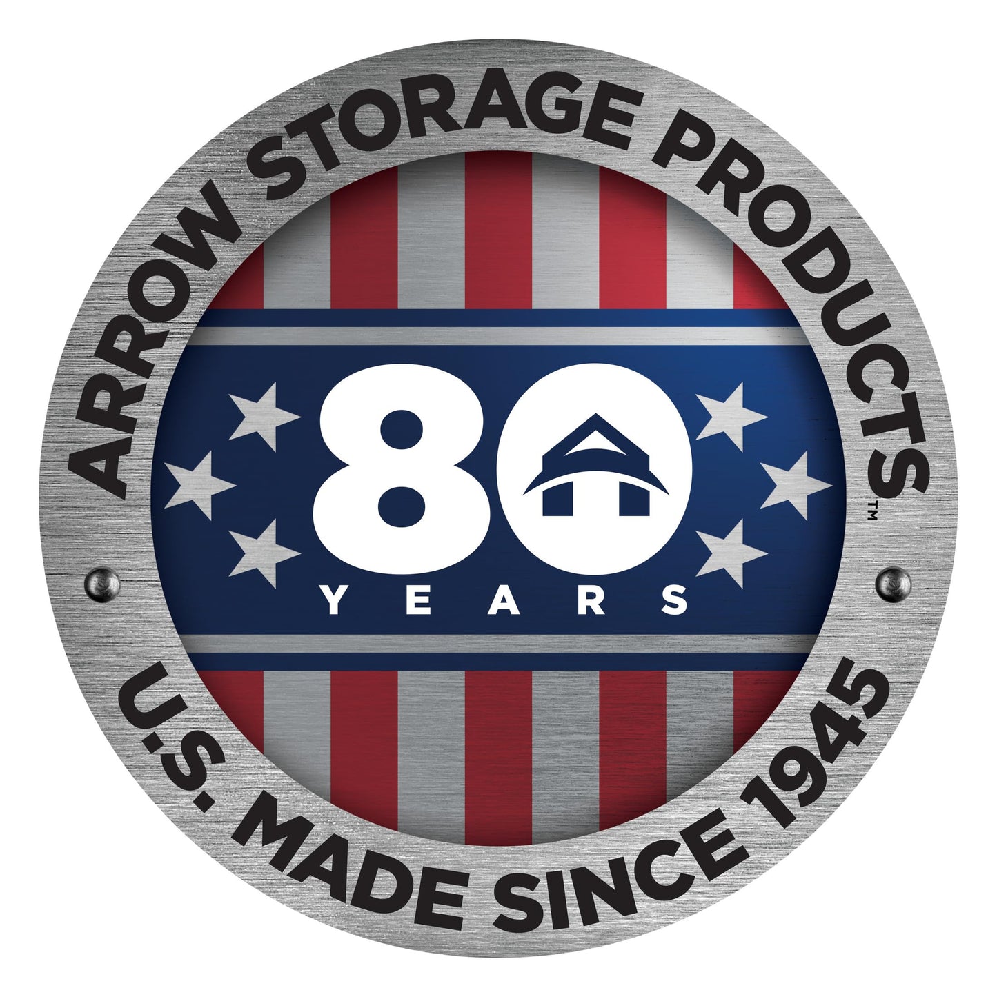 Arrow Shed Elite 6' x 6' Tall Outdoor Steel Storage Shed with High Gable and Lockable Doors Storage Building, Anthracite