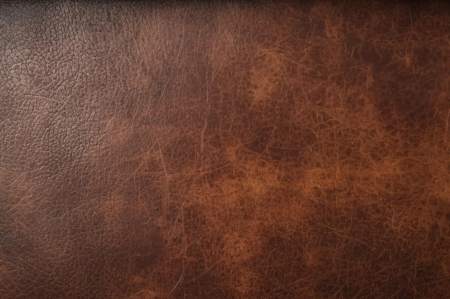 Valencia Graz Leather Wide Sofa 92" | Premium Full Semi-Aniline Leather | Modern Wide Couch with Unique Variations, Legless Design for Living Room, Chocolate