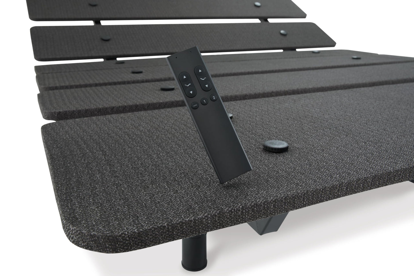 Signature Design by Ashley Cosmic Power Base Traditional Full Adjustable Base with Head and Foot Incline, Wireless Remote and USB Ports, Black