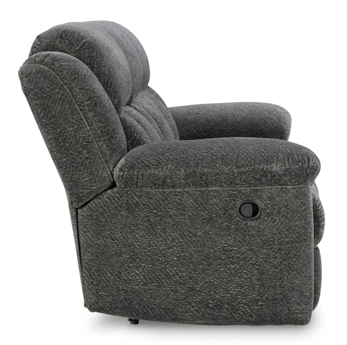Signature Design by Ashley Frohn Contemporary Manual Reclining Sofa, Gray
