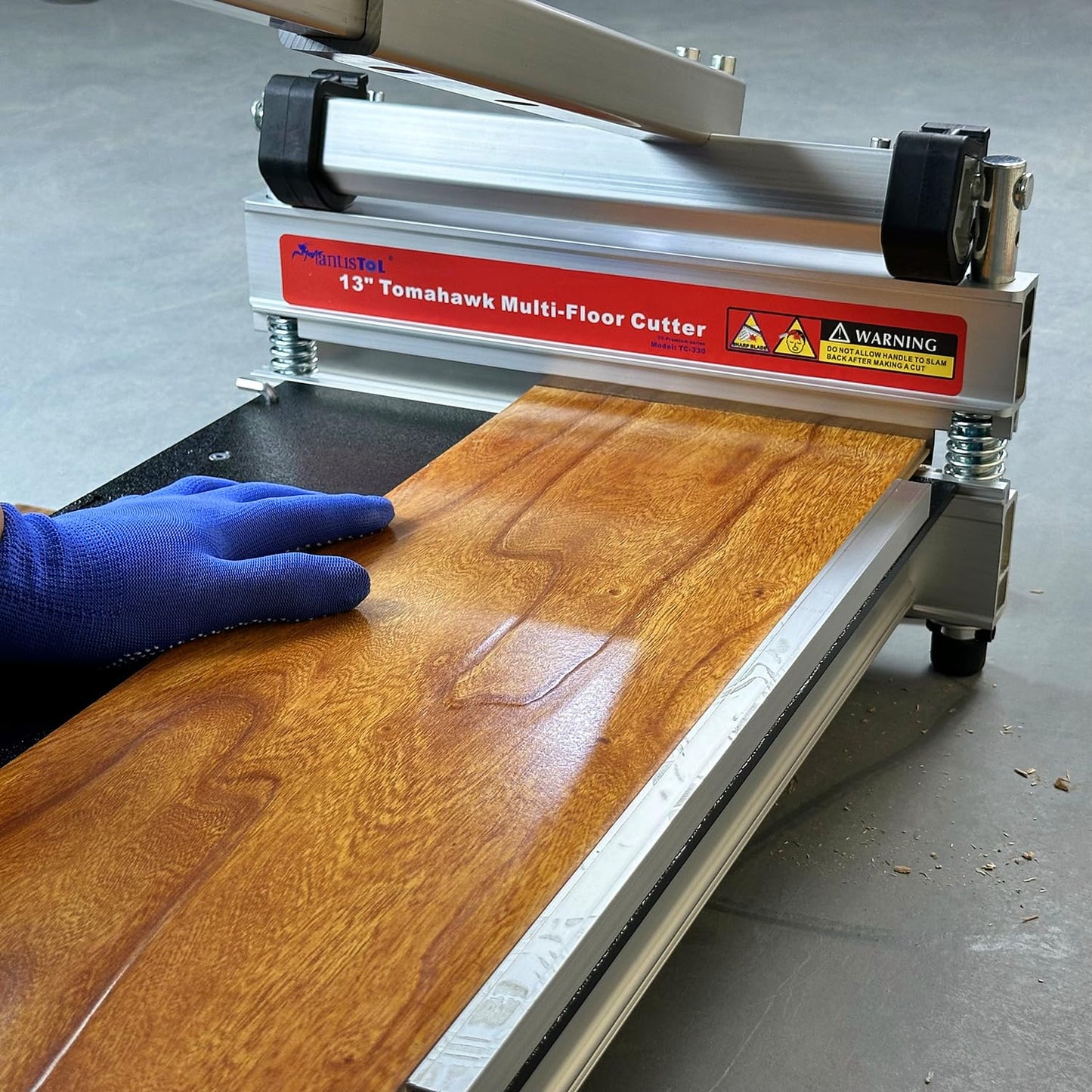 17mm Pro Heavy Duty Laminate | Vinyl Floor Cutter, Full Cut 13" Engineer wood, Laminate, LVP/T, VCT, SPC, LSPC, VSPC, ABC, WPC; Superstrong| Top Quality| Best Tool