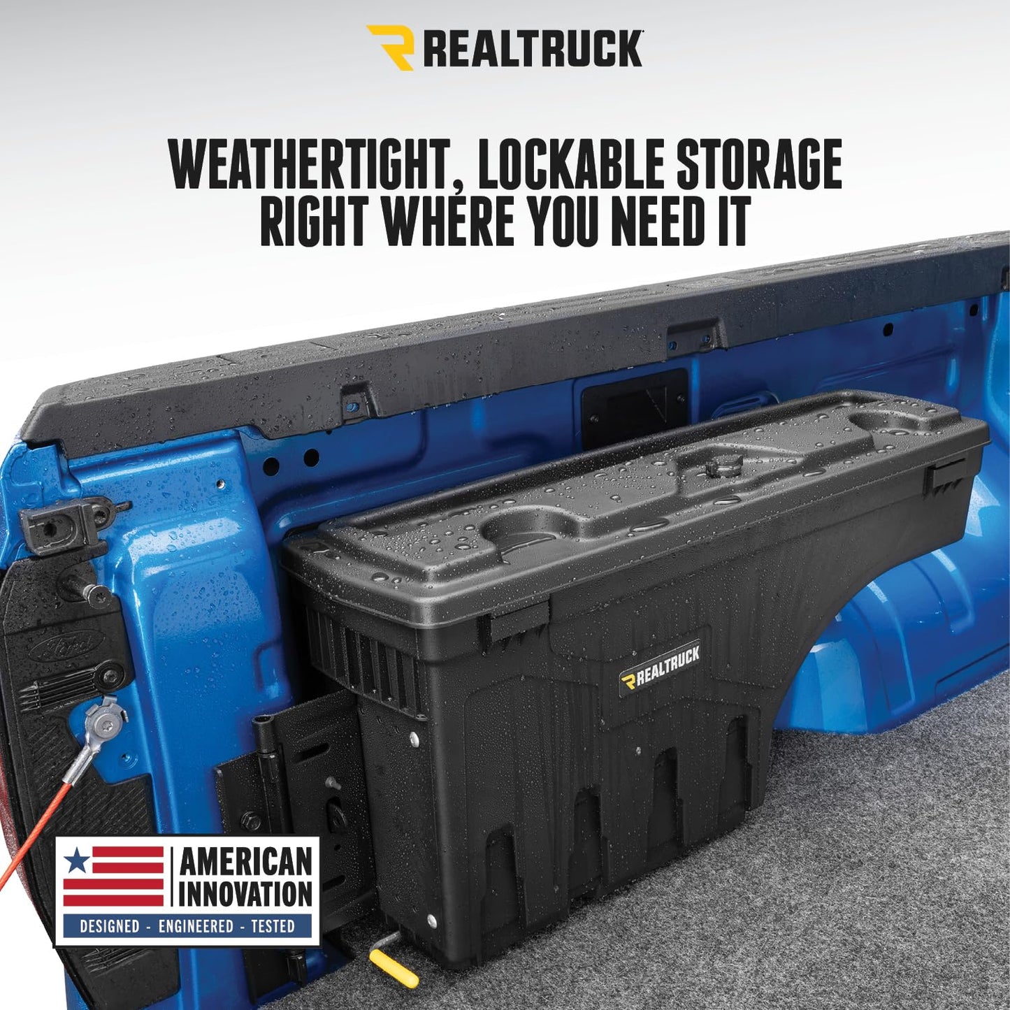 RealTruck UnderCover SwingCase Truck Bed Storage Box | SC201P | Fits 1999 - 2014 Ford F-150 Passenger Side