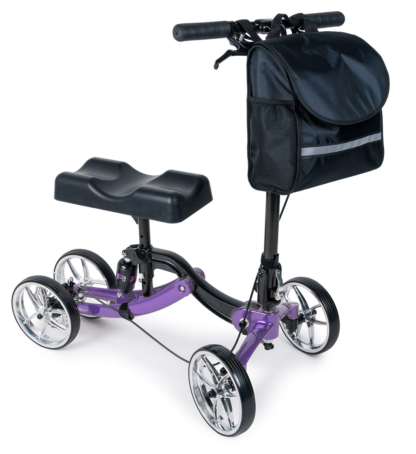 Lumex S8 Knee Scooter, Steerable Rolling Knee Walker for Adult Foot & Leg Injuries