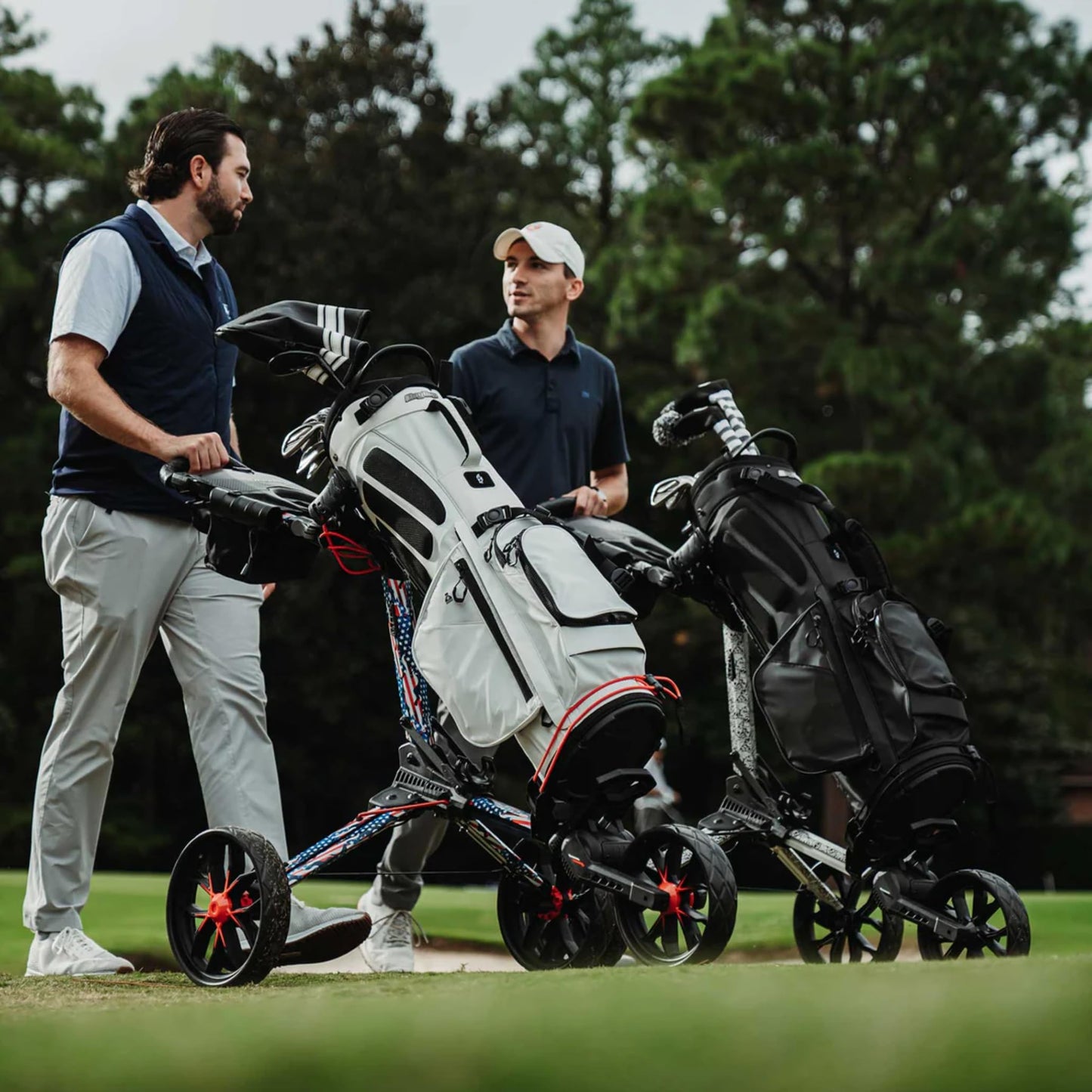Bag Boy Limited Edition Nitron Golf Push Cart, USA