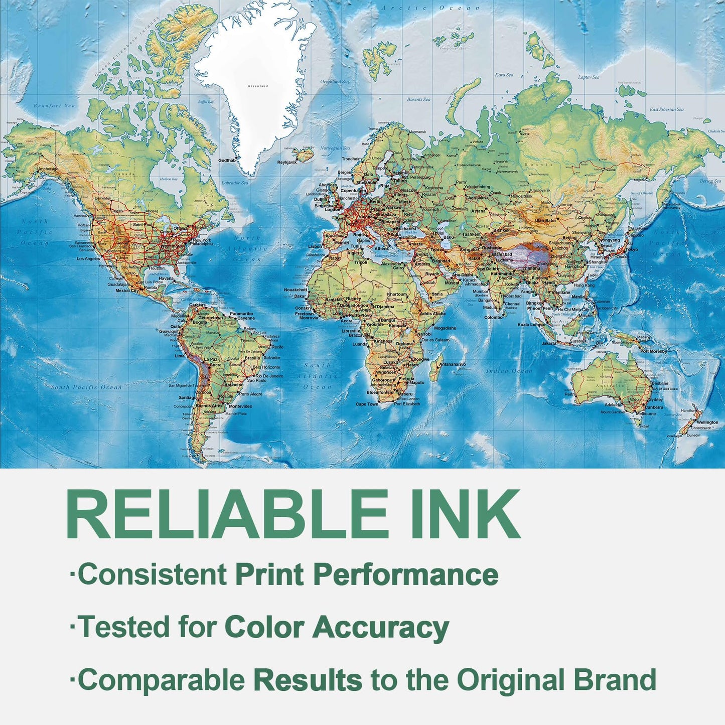 711 DesignJet Printhead High Yield Replacement Kit (C1Q10A) for HP DesignJet T530, T525, T520, T130, T125, T120 & T100 Large Format Plotter Printers (with Chip) Print Head