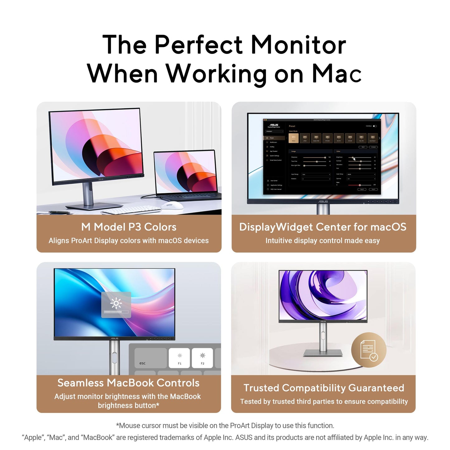 ASUS ProArt Display 27” 1440P Professional Monitor (PA278QGV) – IPS, QHD (2560 x 1440), 95% DCI-P3, Color Accurate, ΔE<2, Calman Verified, 120Hz, HDR-10, Light Sync, Ergonomic, 3 yr Warranty