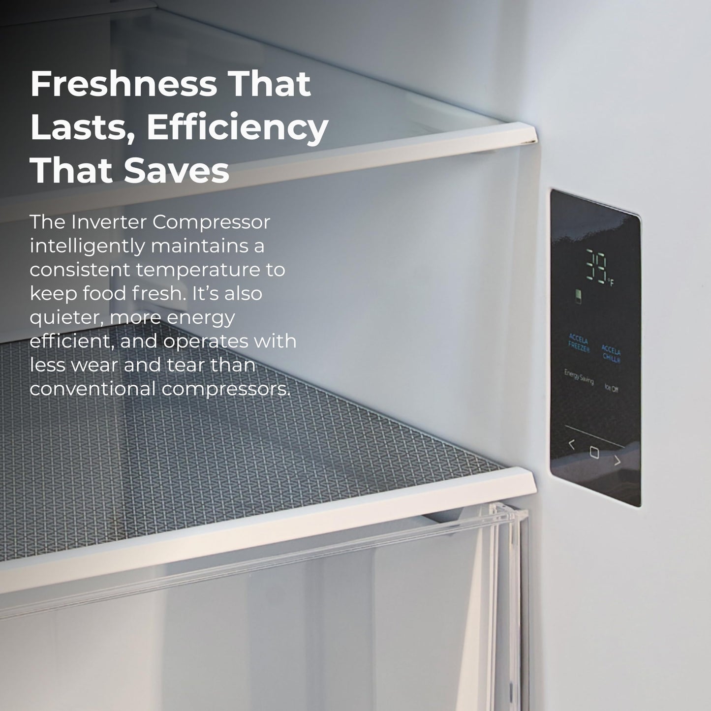 Kenmore 31" Bottom Freezer Refrigerator, Counter Depth - Ice Maker, Adjustable Shelving, Crisper Drawers, ENERGY STAR Certified, 17.8 cu. ft. Capacity, Fingerprint Resistant Stainless Steel