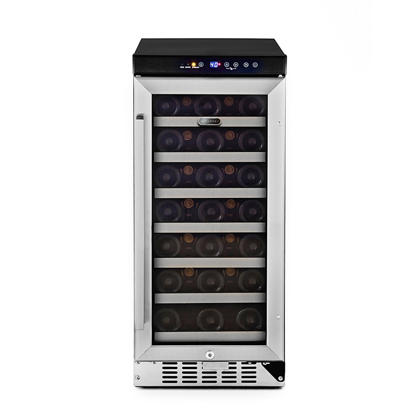 Whynter BWR-33SD 33 Bottle Built-In Wine Refrigerator, Multicolor