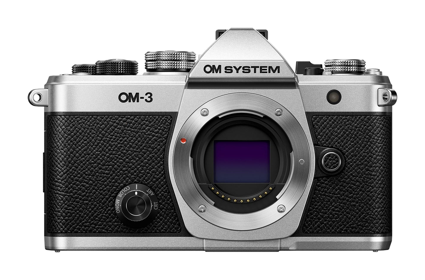 OM SYSTEM Olympus OM-3 Silver Micro Four Thirds System Camera Travel Camera Weather Sealed Design 5-Axis Image Stabilization