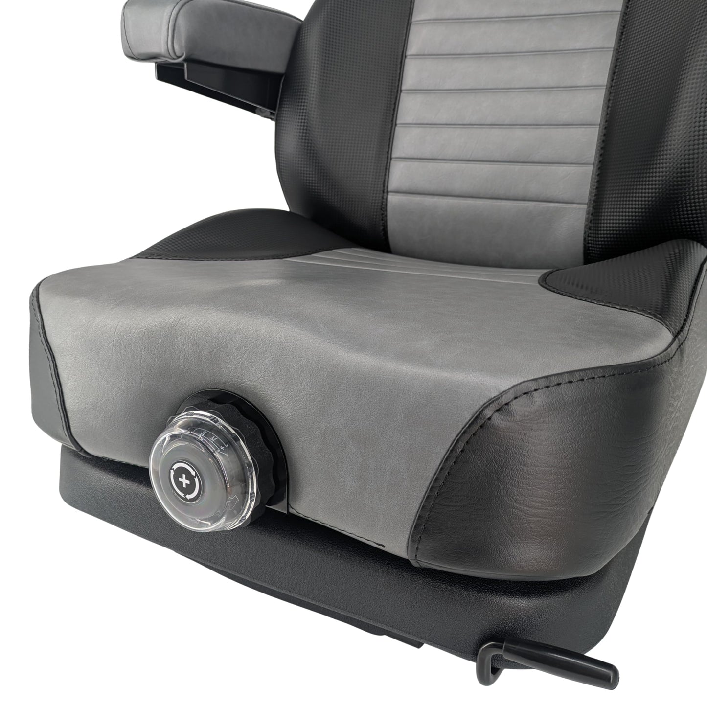 Keystone Seats Comfort Elite HIGH-BACK Suspension Seat – 1 YEAR WARRANTY – Adjustable Suspension, Backrest, & Armrests For Scag Ferris Hustler Gravely Bad Boy Kubota Toro Zero-Turn Mowers & Tractors