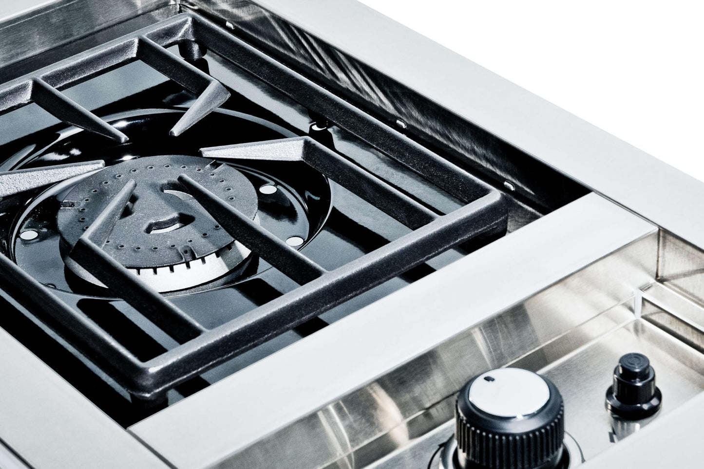 Broil King 802767 Imperial S 100 Stainless Steel Built in Natural Gas 1-Burner Range Side Burner