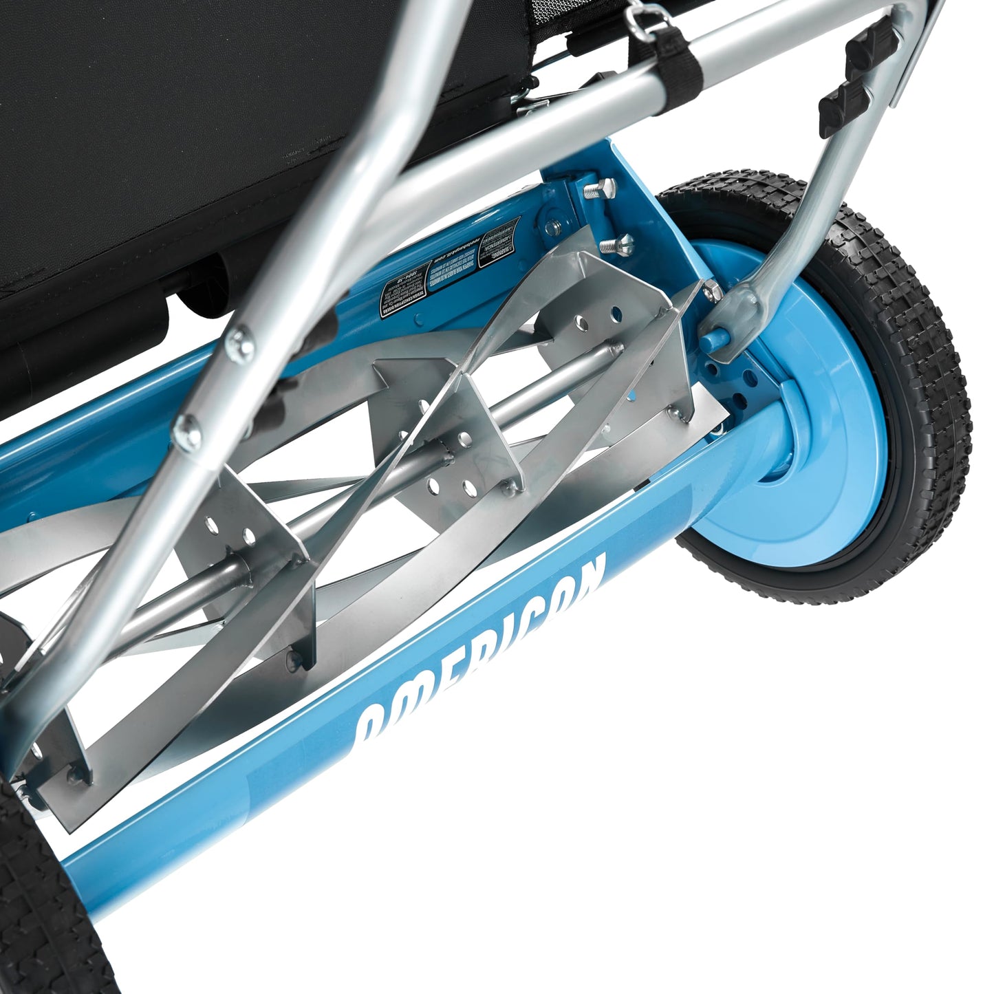 American Lawn Mower Company 20-Inch 5-Blade Walk Behind Reel Mower with Grass Catcher