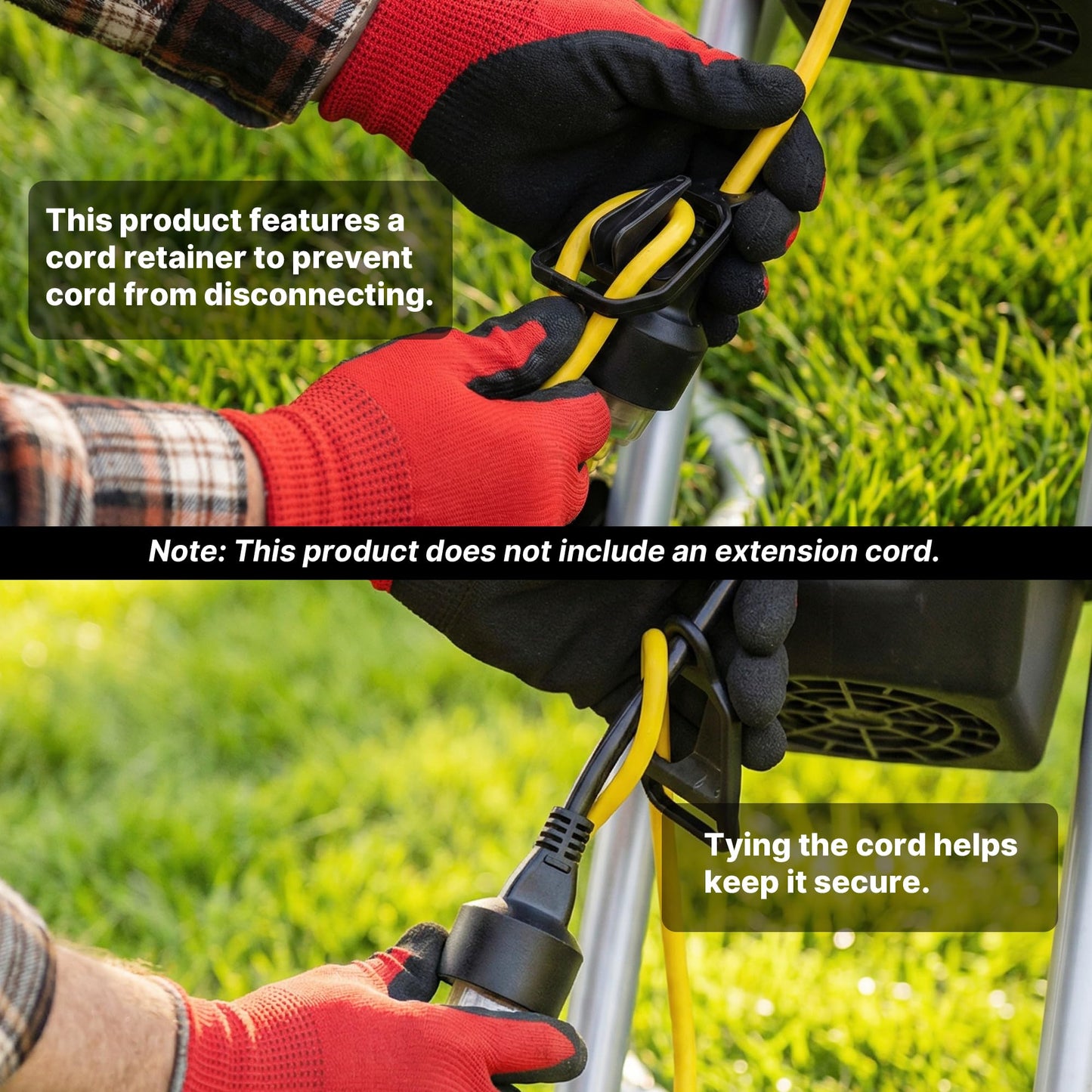 Shop-Vac Electric Wood Chipper, 15-Amp Wood Chipper Shredder with 45L Collection Bag and Push Paddle, Double-Sided Blade, 1-3/4 Inch Cutting Diameter for Yard Debris and Branches