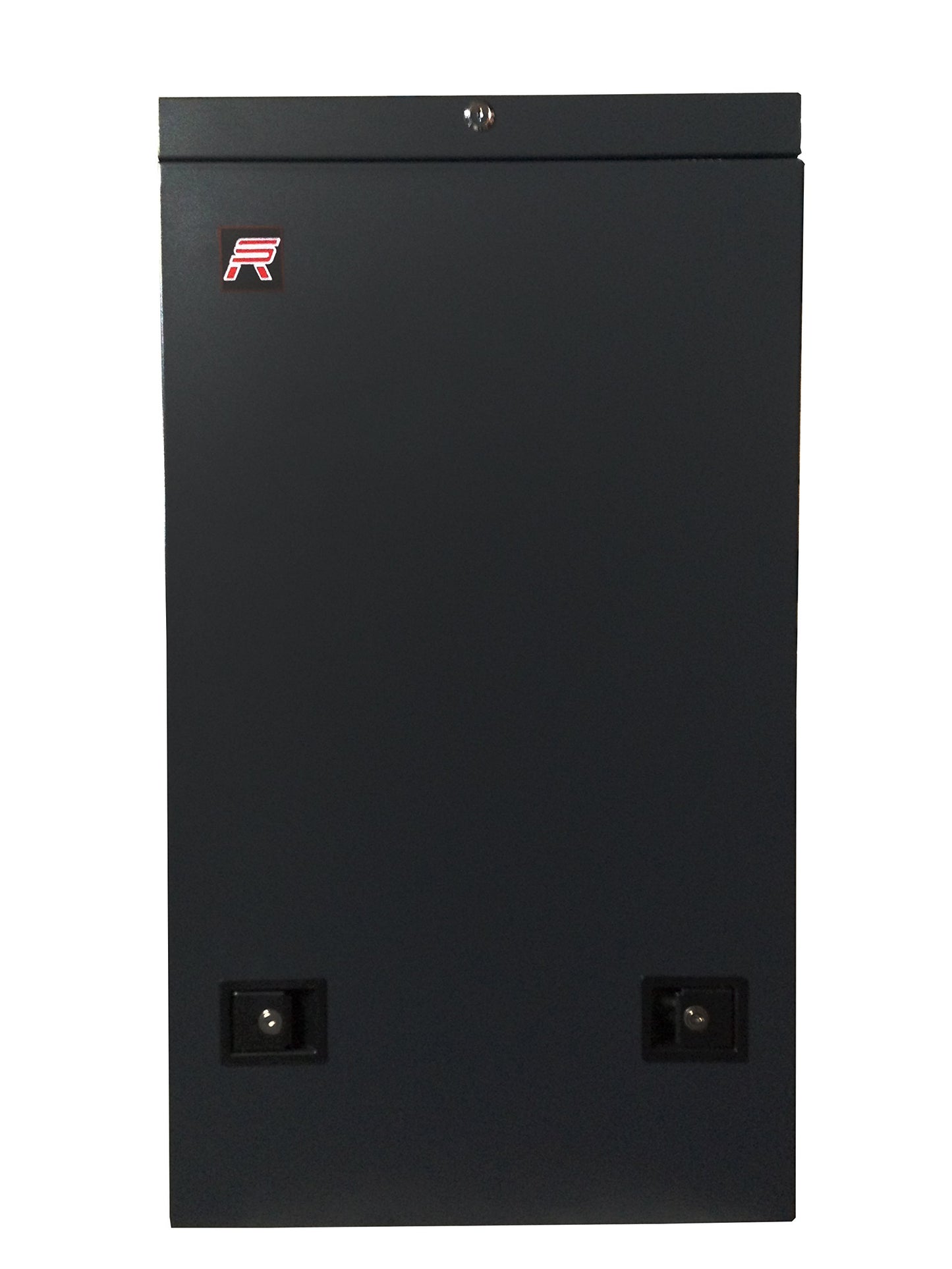 6U Vertical Wall Mount Server Rack Cabinet, 19 Inch Network Enclosure, 35" Full-Length Capacity, Mesh Door, Space-Saving Rack for Switches, Routers, Patch Panels