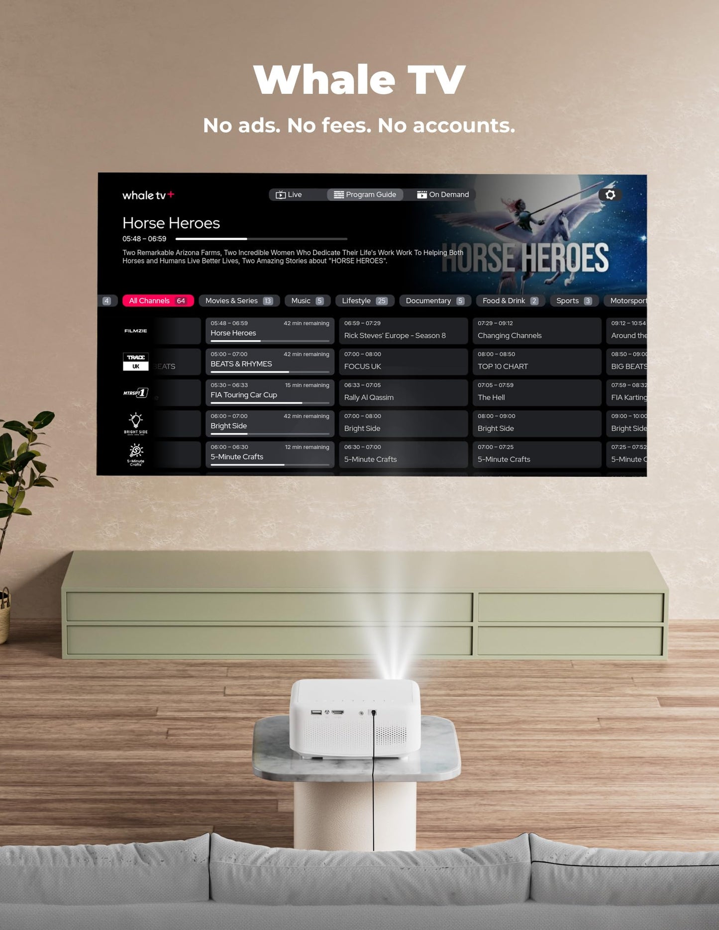 Outdoor Projector [1900 Brightness & 1k+ Official Apps] Movie Projector 4K, Electric Focus & 4P Keystone, Lisowod L02 Smart Projector with WiFi and BT, Portable Proyector for Backyard & Home Cinema