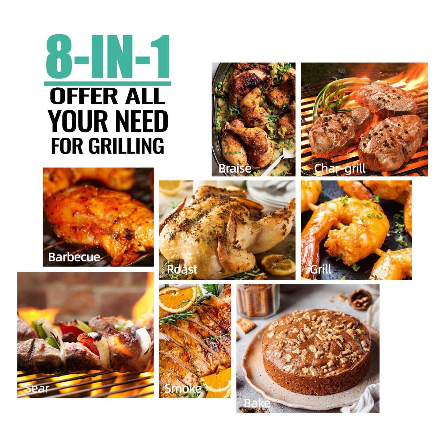 Z GRILLS 2026 200A Pellet Grill & Smoker - 202 sq.in Compact Wood Pellet BBQ with PID 3.0 Precision Control, Auto Feed System, Portable Small-Space Grill for Camping & Backyard Cooking