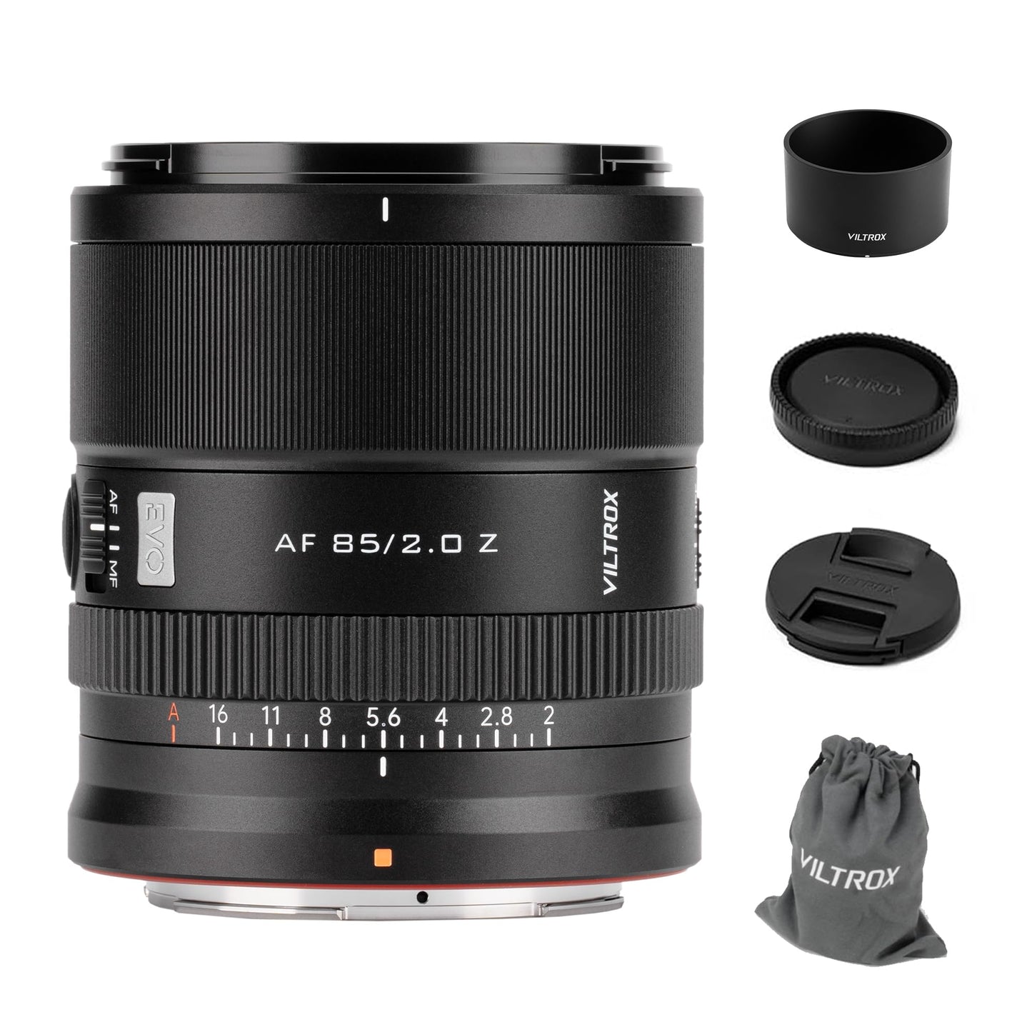 VILTROX AF 85mm F2.0 EVO Z Lens for Nikon Z-Mount, AF 85mm f/2 Z, Prime Wide Angle Lens Compatible with Nikon Z Mount Cameras Zfc Z50 Z5 Z6 Z7 Z8 Z9 Z7 Mark II (for Nikon Z)