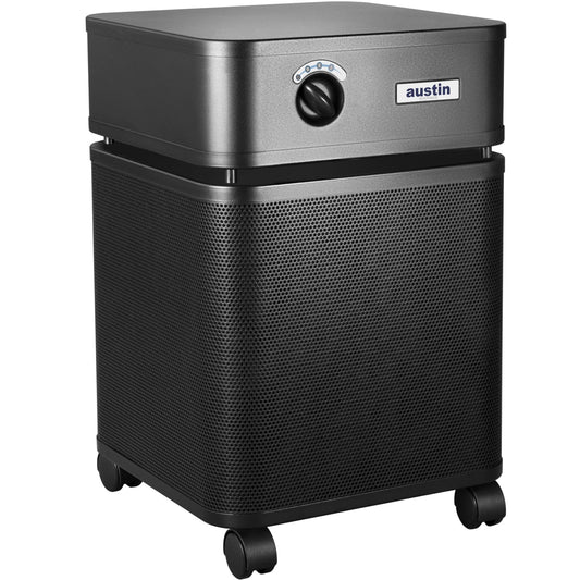 Austin Air HealthMate Plus Air Purifier, Black - Advanced 4-Stage Filtration Air Purifiers For Home with Activated Carbon & Zeolite - Ideal as Air Purifiers for Bedroom or any Large room, Model B450