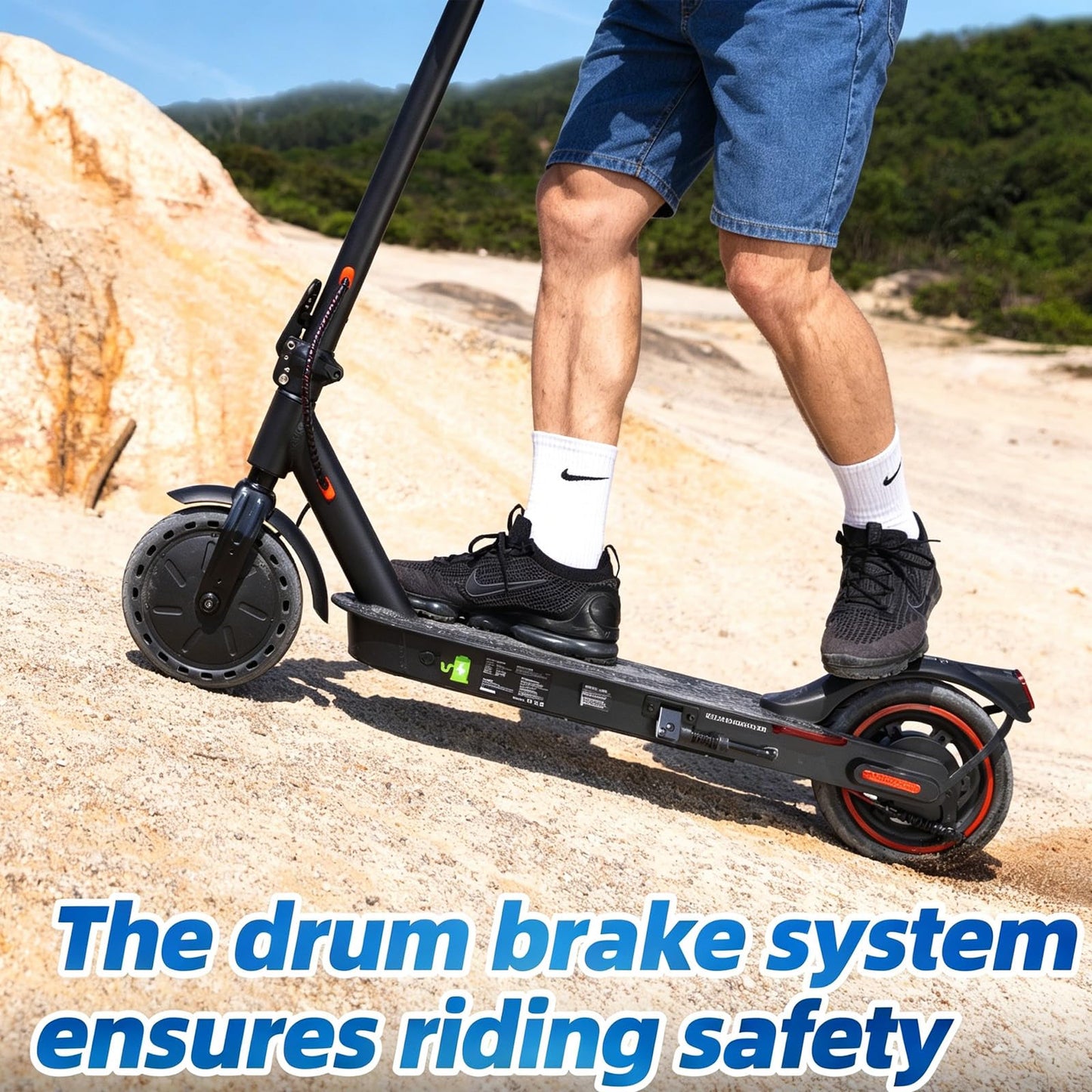 Electric Scooter for Adults and Teens, App Control, 500W Motor, 18 MPH, 21 Miles Range, Dual Brake Foldable Commuter Scooter, for Christmas