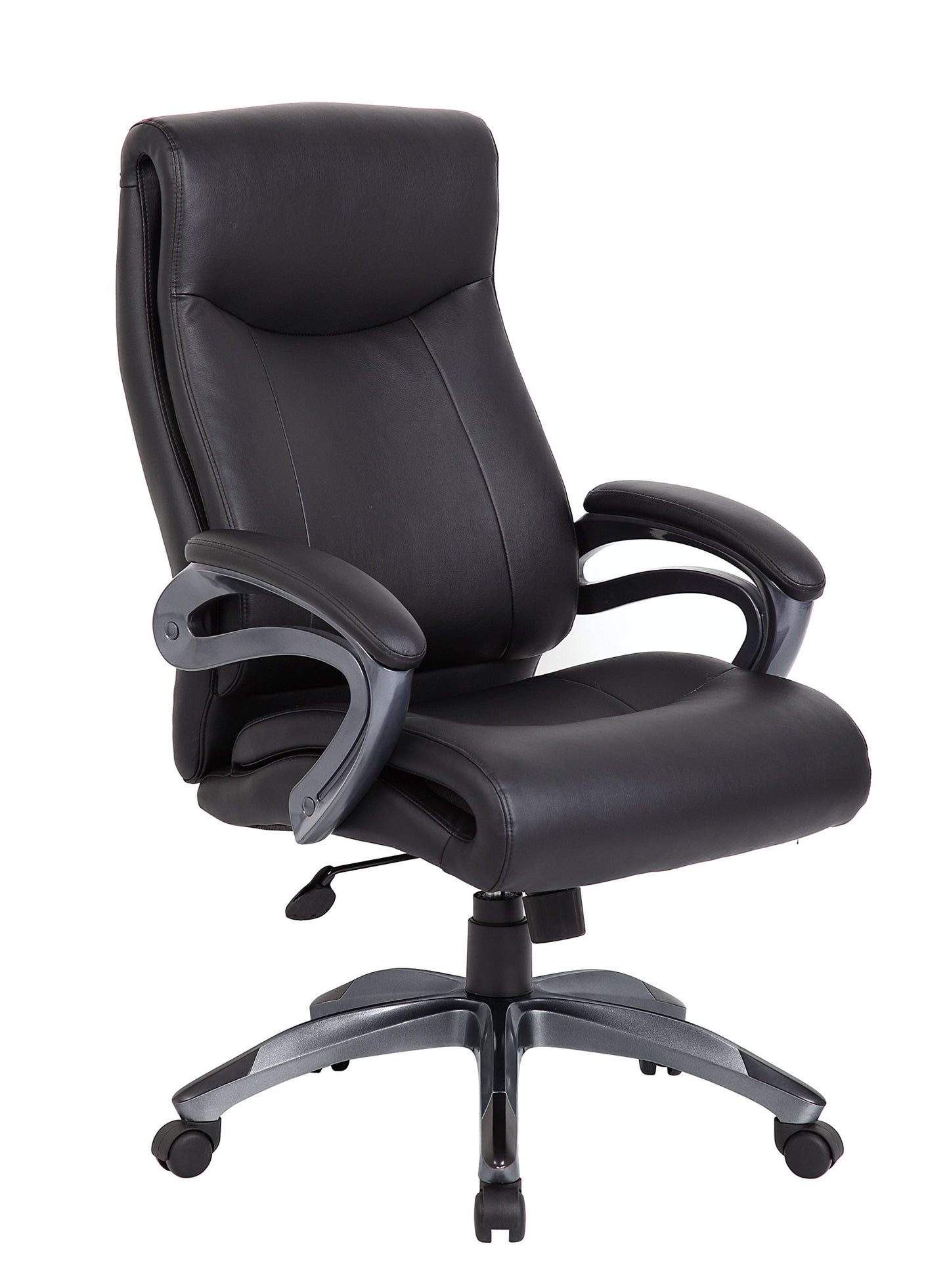Boss Office Products Double Layer Executive Chair in Black
