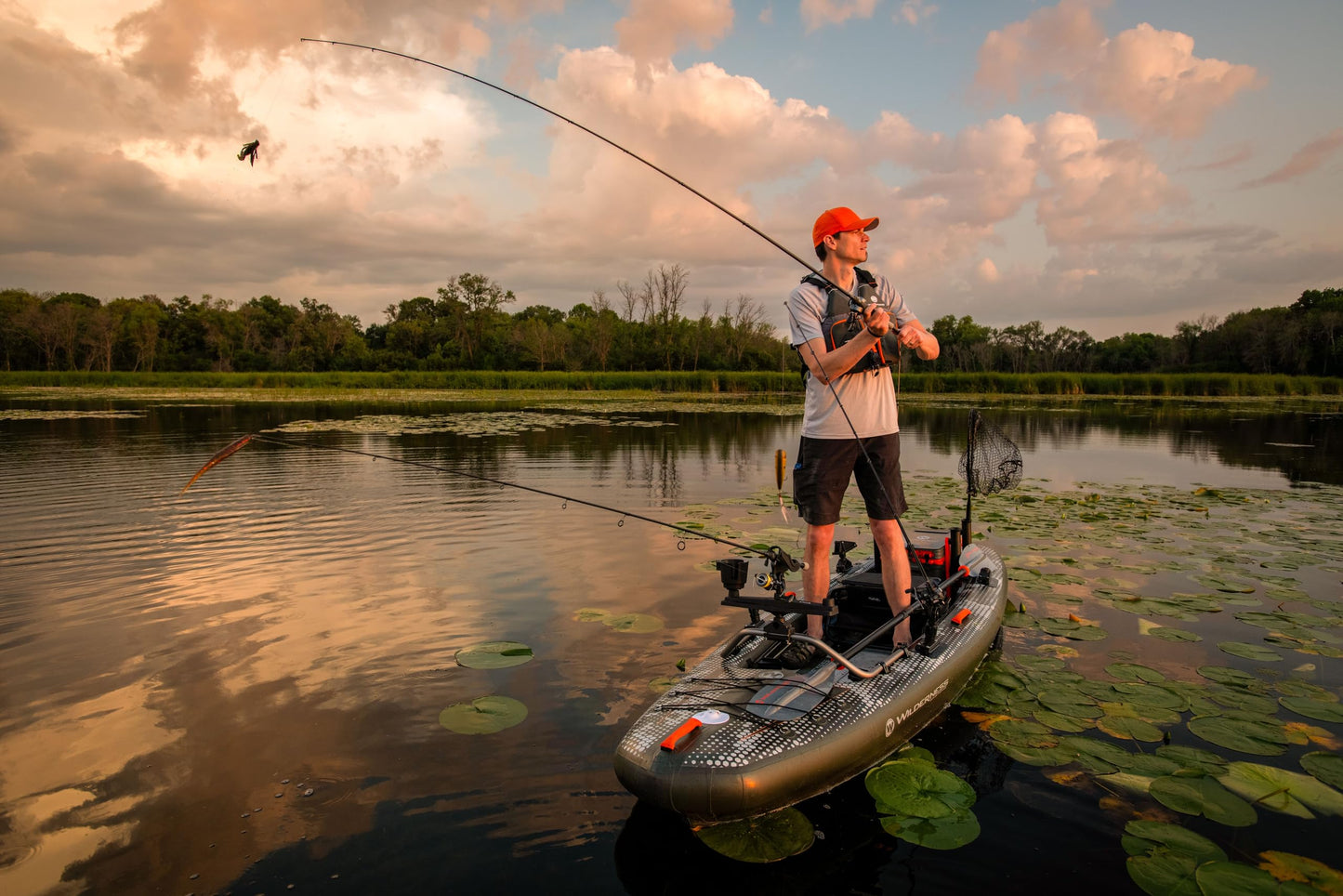 Wilderness Systems iATAK 110 - Sit on Top Fishing Kayak - Inflatable Drop-Stitch Kayak - 11 ft- Digital Camo