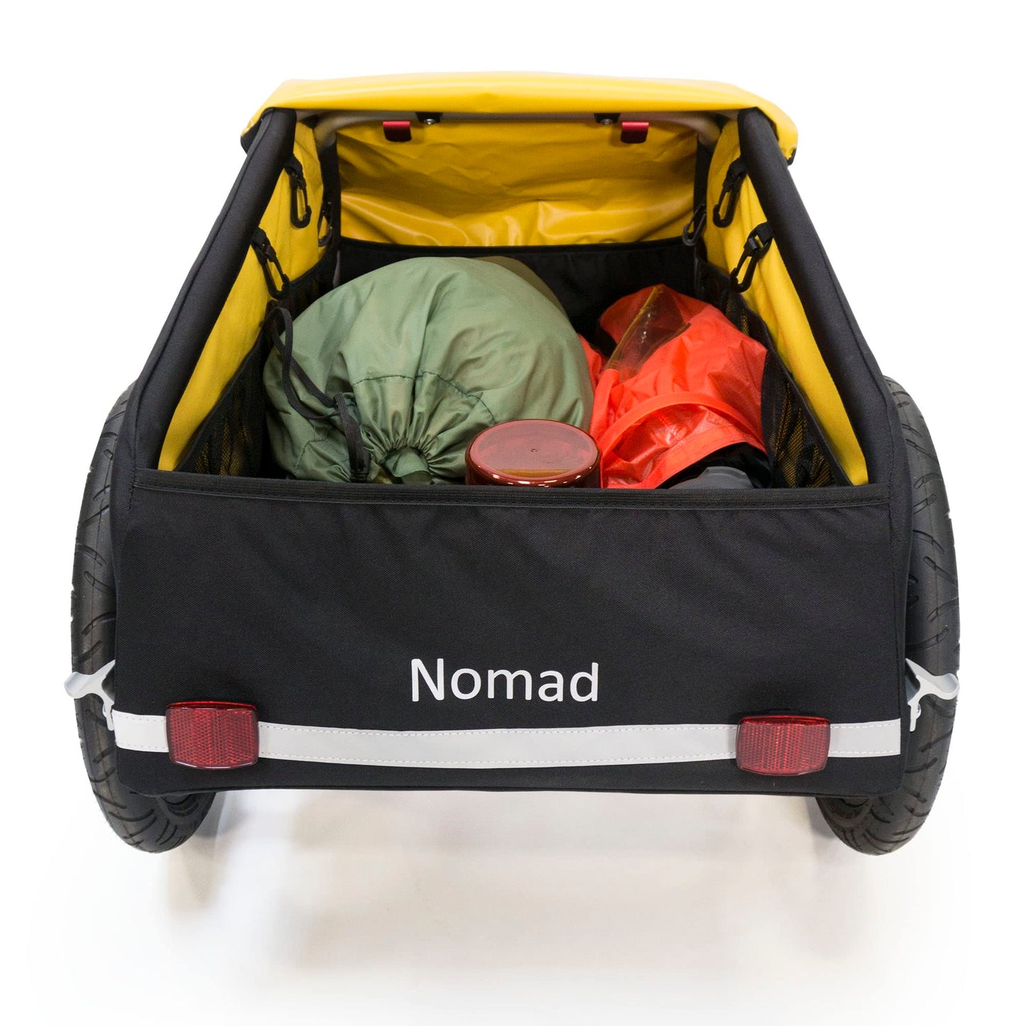 Burley Nomad | Touring Cargo Bike Trailer with Water-Resistant Cover, Large Storage Capacity & 100 lb Load Rating