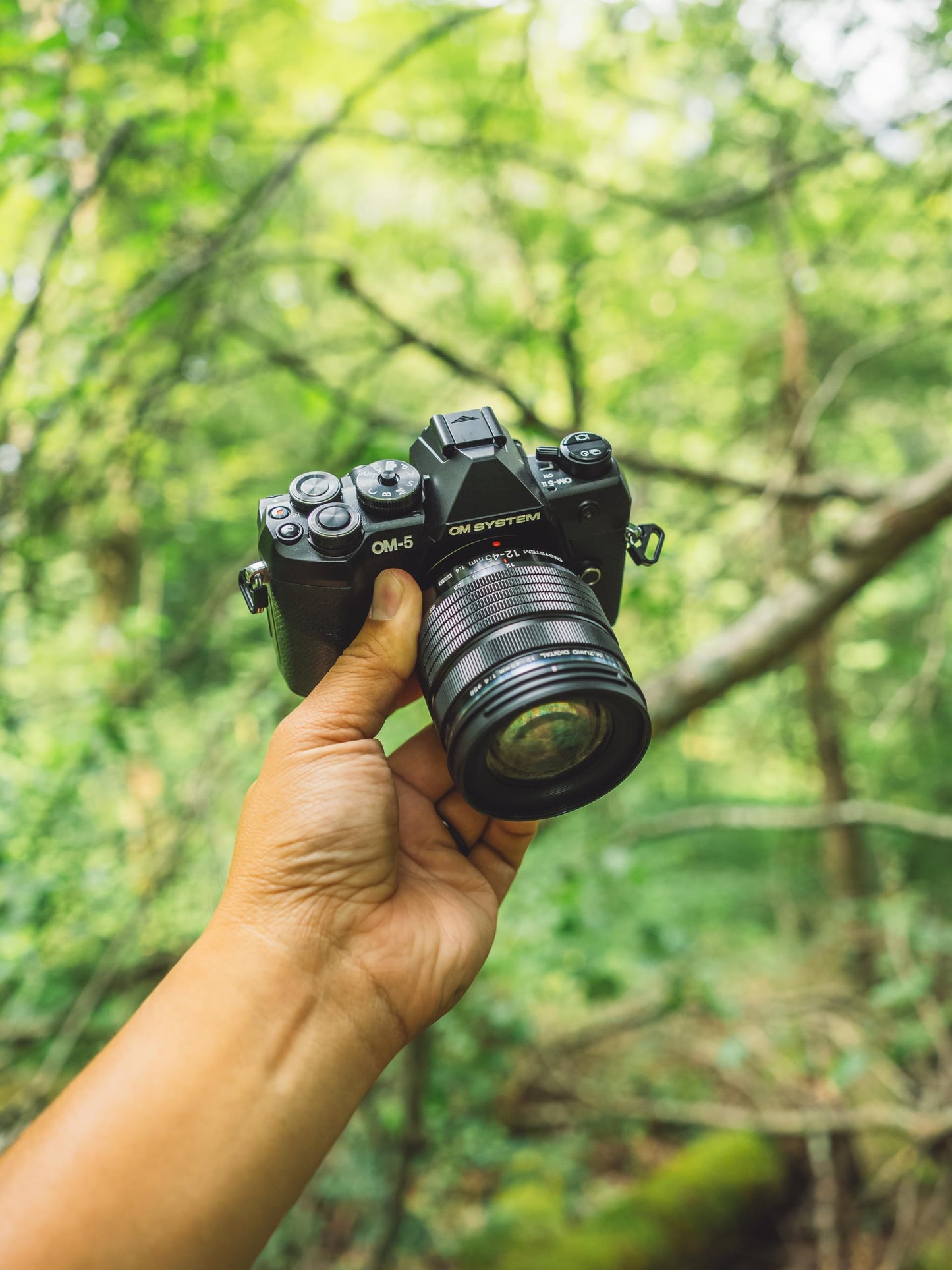 OM SYSTEM OM-5 Mark II BLK w/M.ZUIKO Digital ED 12-45mm F4.0 PRO KIT Compact Light Weight Weather Sealed 4K Video Camera Best for Outdoor Travel